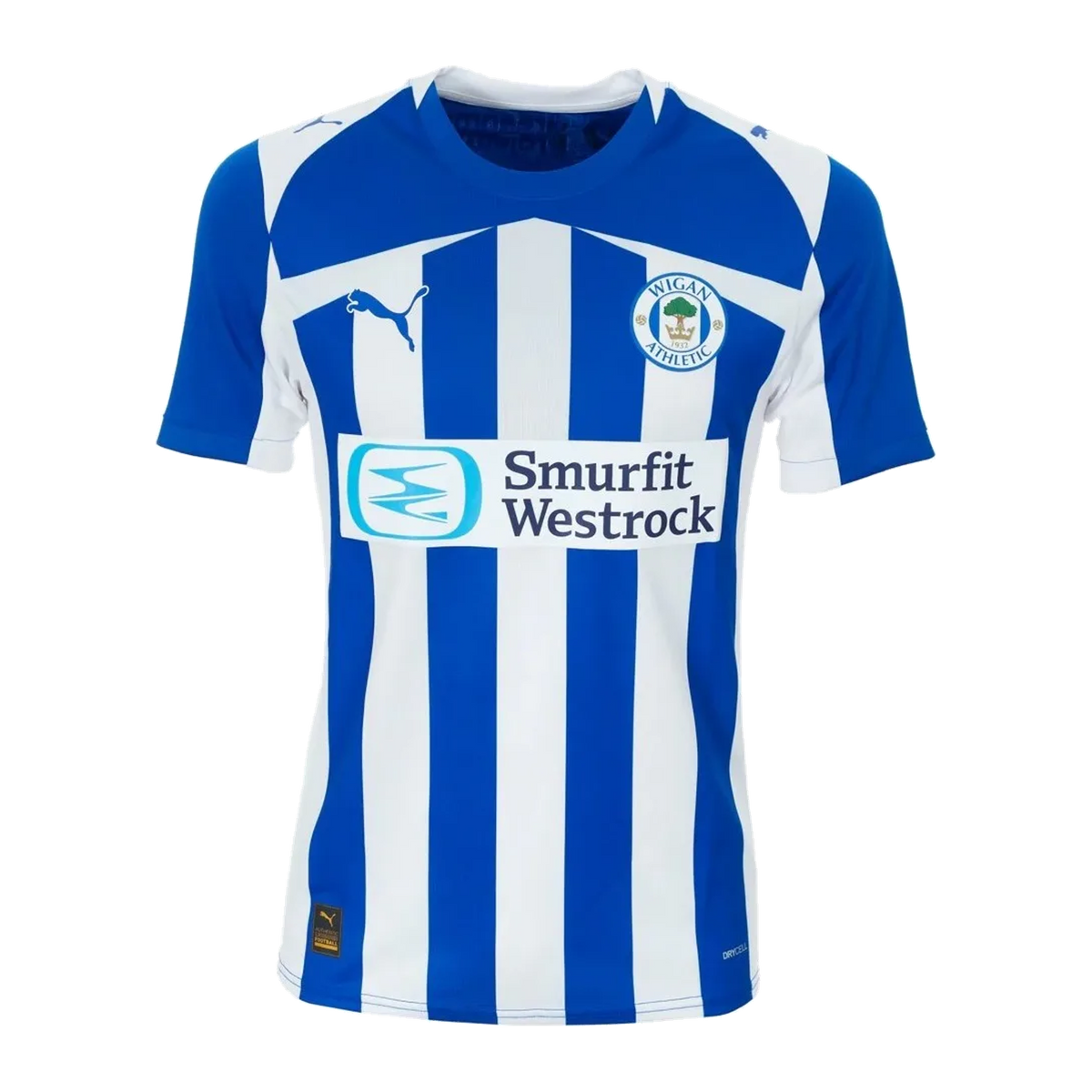 Wigan Athletic Home 2025/26, voorkant