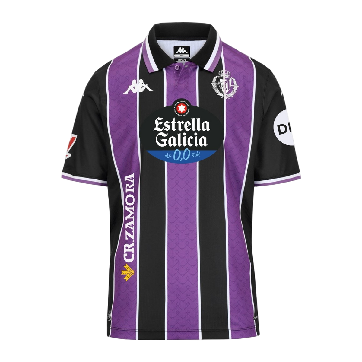 Real Valladolid Away 2025, voorkant