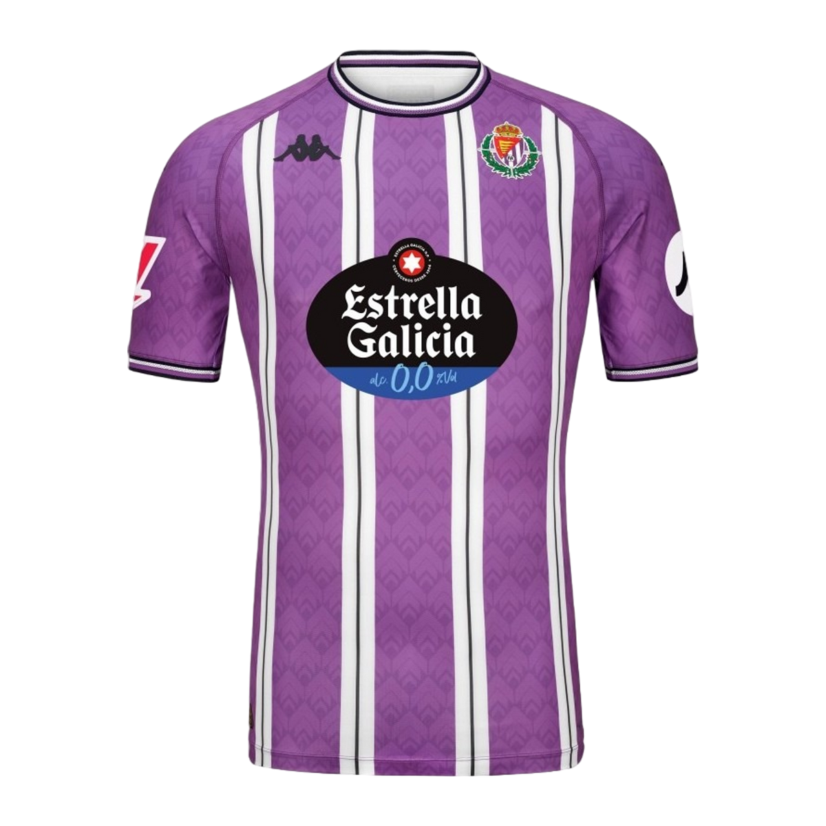 Kappa Real Valladolid Thuisshirt 2024/25, voorkant