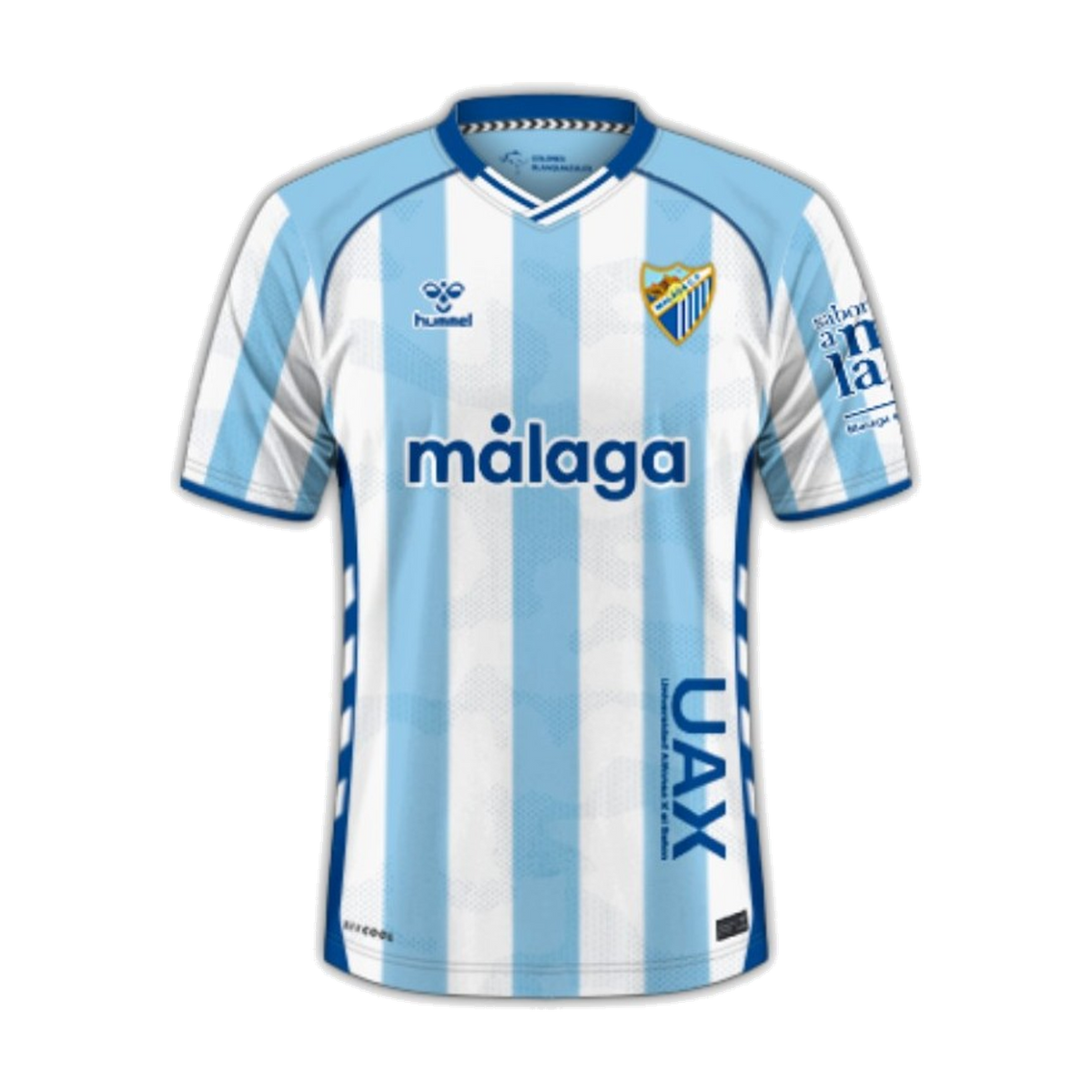 Málaga CF Home 2025/26, voorkant