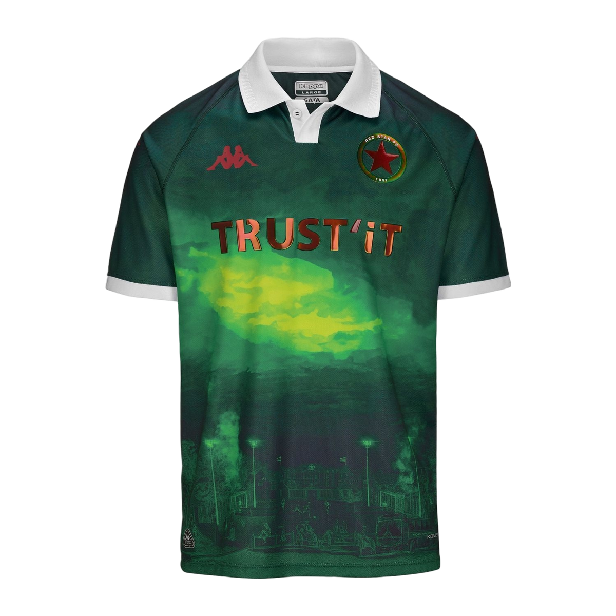 Red Star Paris Home 2024/25, voorkant