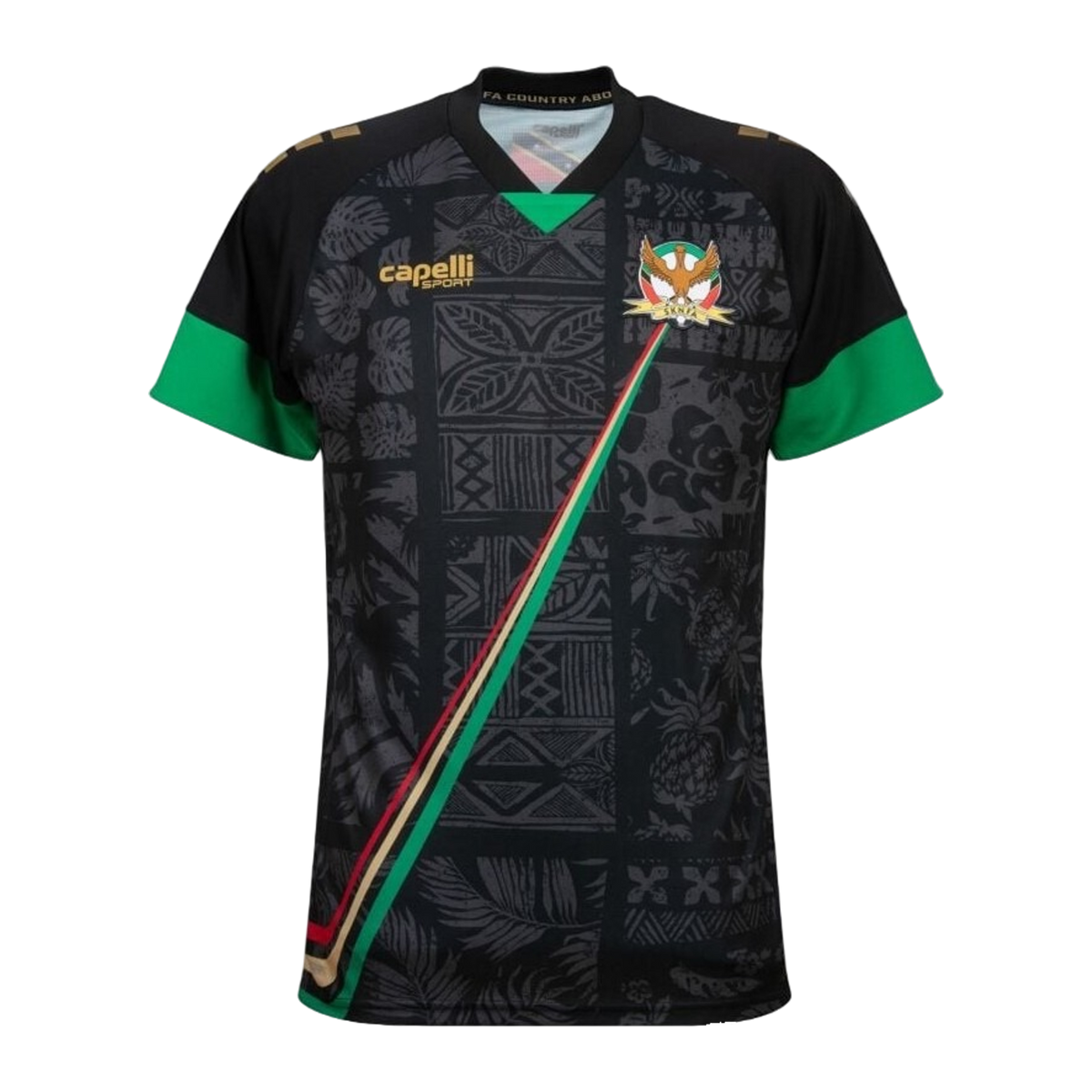 Saint Kitts and Nevis Third 2024/25, voorkant